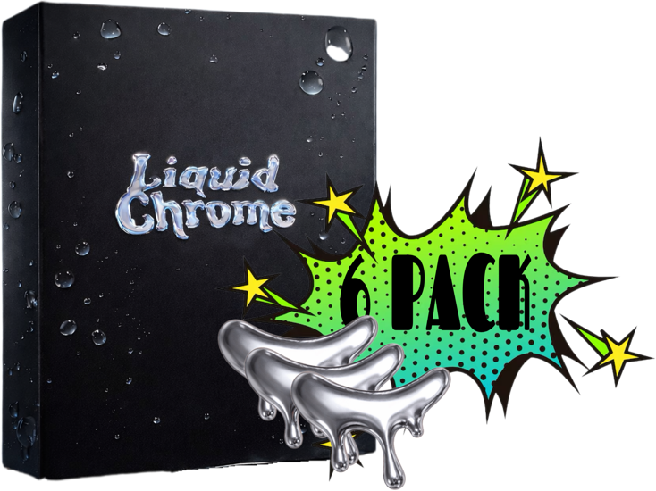 PRE-ORDER Liquid Chrome Eye Patches