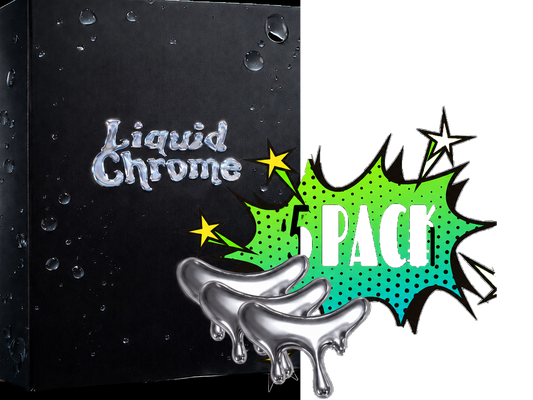 Liquid Chrome Eye Patches